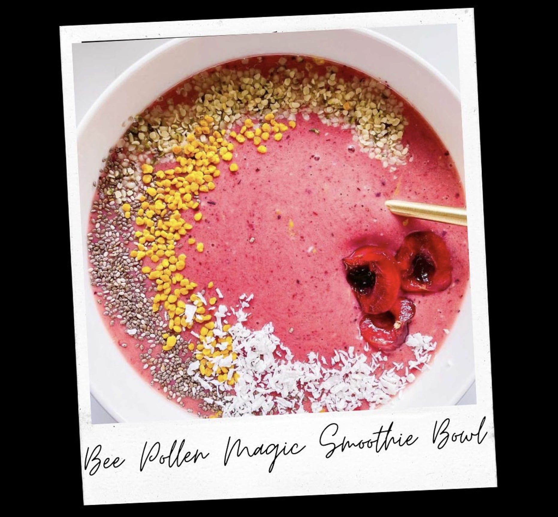 Bee Pollen Magic Smoothie Bowl