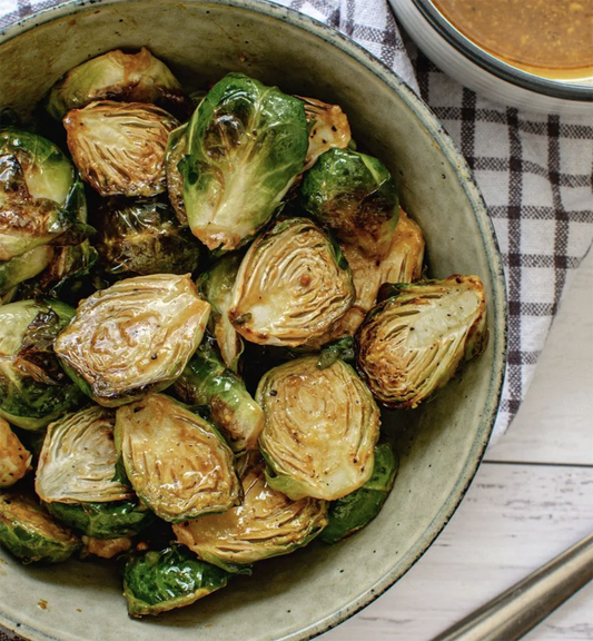 Honey-Mustard Brussels Sprouts Salad