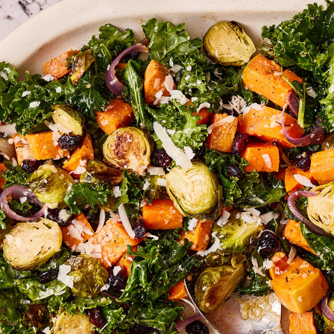 Maple Dijon Roasted Vegetables