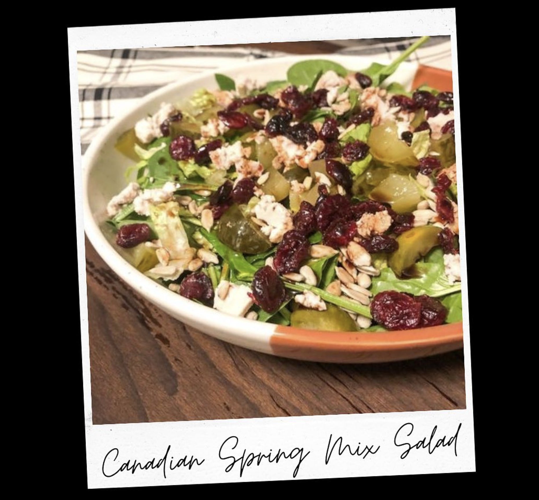 Canadian Spring Mix Salad