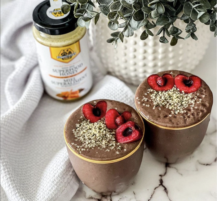Chocolate Cherry Superfood Smoothie