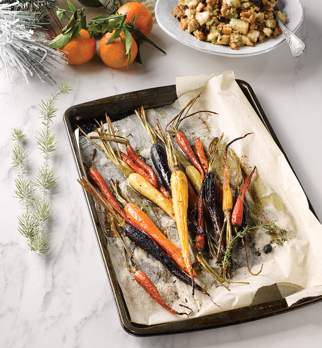 Cider Roasted Carrots