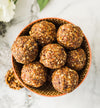 No Bake Peanut Butter & Banana Energy Bites with Bee Pollen