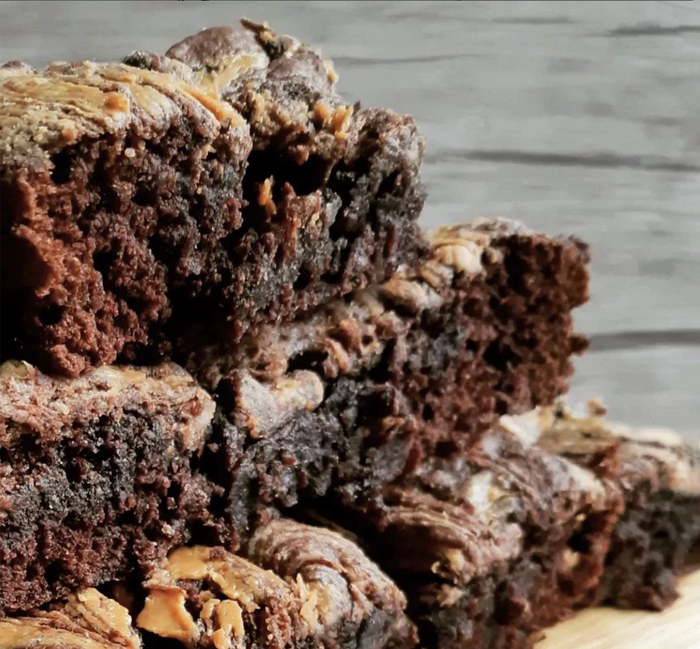 Peanut Butter Brownies