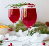 Cranberry Holiday Cocktails with Honey & Cranberries