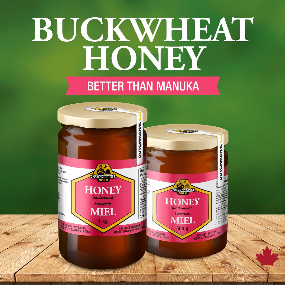 Buckwheat Honey DUTCHMAN'S GOLD