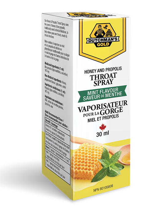Honey and Propolis Throat Spray