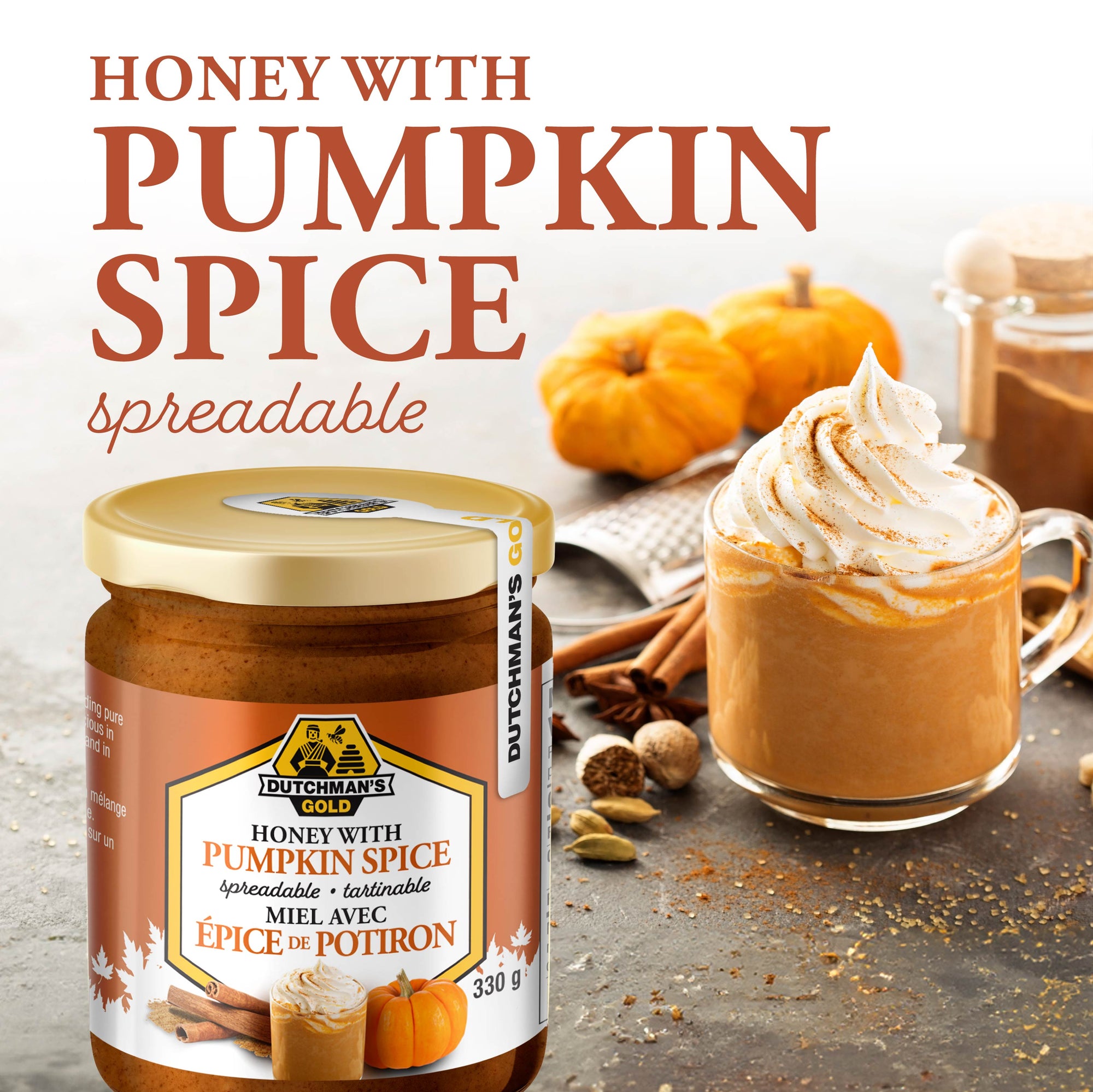 Pumpkin Spice Honey Spread