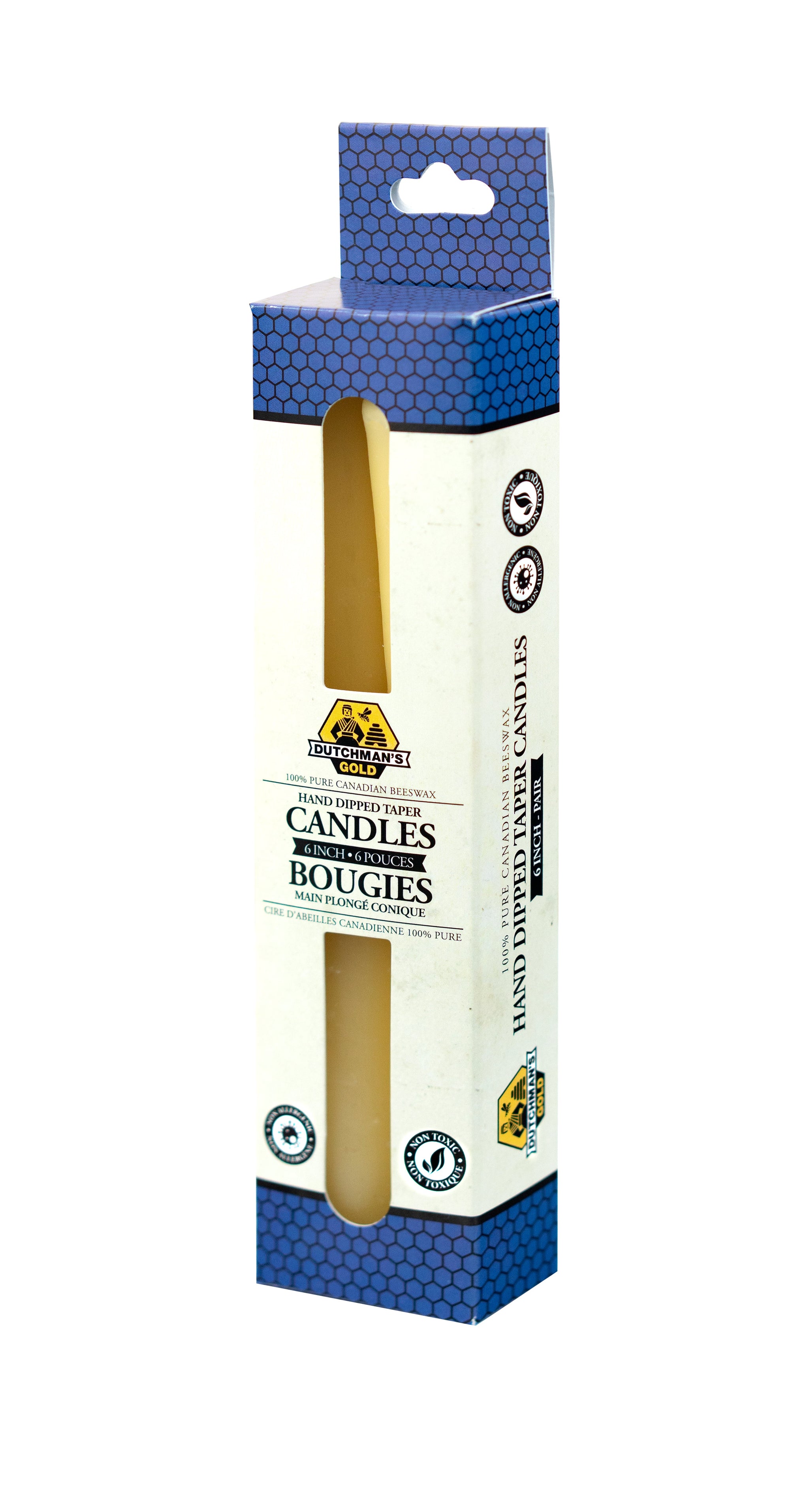 Beeswax Hand Dipped Taper