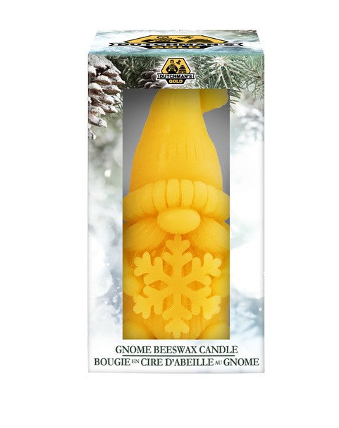 Gnome Beeswax Candle