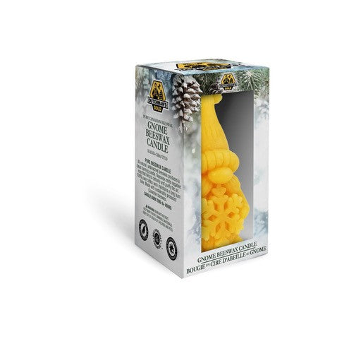 Gnome Beeswax Candle
