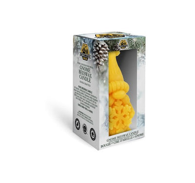 Gnome Beeswax Candle