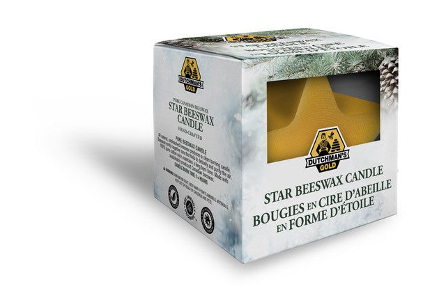 Star Beeswax Candle