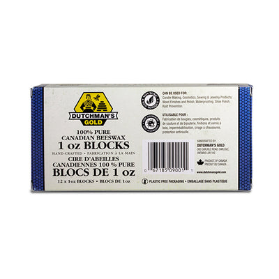 Pure Beeswax Block - 2, 5 lbs by Mann Lake