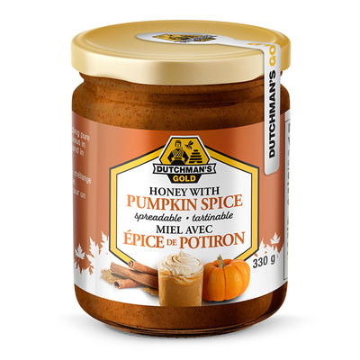 Pumpkin Spice Honey Spread 330 g - DUTCHMAN'S GOLD