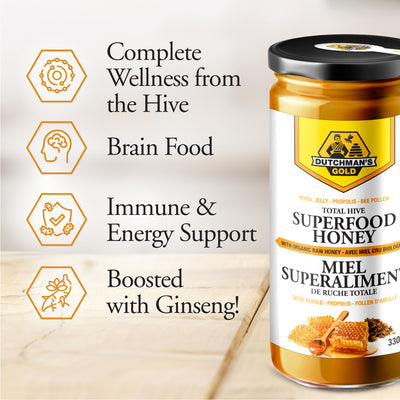 Total Hive Superfood Raw Honey 330 g