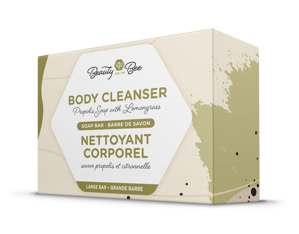 Body Cleanser Soap W/ Propolis & Lemongrass