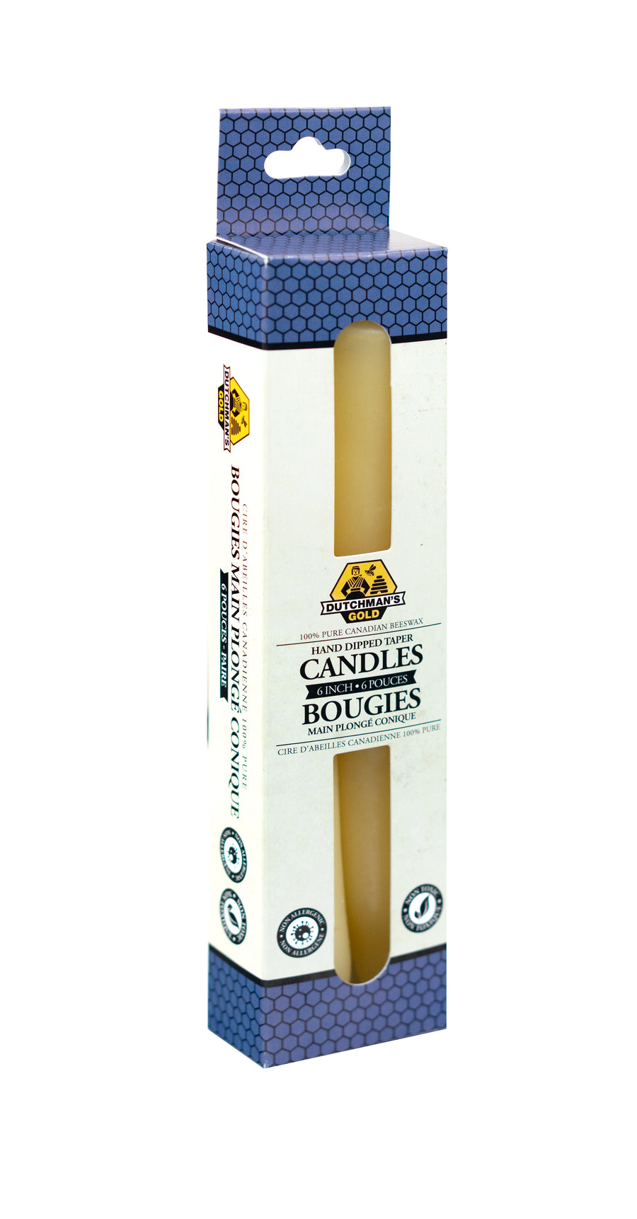 Beeswax Hand Dipped Taper